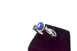 Lapis Lazuli Taşı Gümüş Yüzük - Görsel 4
