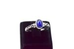 Lapis Lazuli Taşı Gümüş Yüzük - Görsel 4