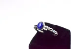 Lapis Lazuli Taşı Gümüş Yüzük - Görsel 3