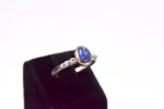 Lapis Lazuli Taşı Gümüş Yüzük - Görsel 2