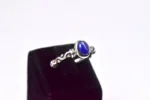 Lapis Lazuli Taşı Gümüş Yüzük - Görsel 2