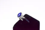 Lapis Lazuli Taşı Gümüş Yüzük - Görsel 3