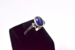 Lapis Lazuli Taşı Gümüş Yüzük - Görsel 3