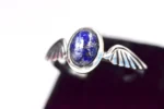 Lapis Lazuli Taşı Gümüş Yüzük - Görsel 3