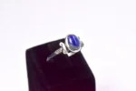 Lapis Lazuli Taşı Gümüş Yüzük - Görsel 4