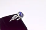 Lapis Lazuli Taşı Gümüş Yüzük - Görsel 4