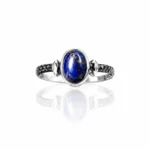 Lapis Lazuli Taşı Gümüş Yüzük