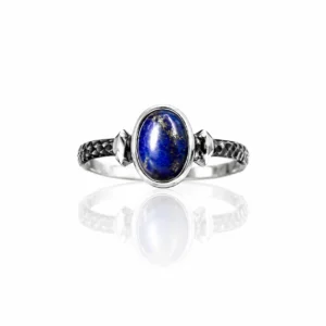 Lapis Lazuli Taşı Gümüş Yüzük