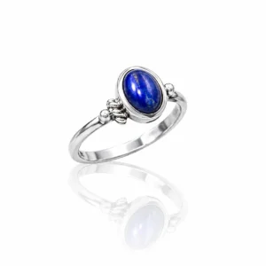 Lapis Lazuli Taşı Gümüş Yüzük