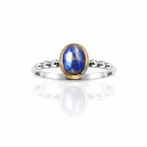 Lapis Lazuli Taşı Gümüş Yüzük