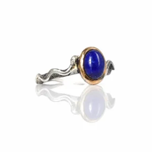 Lapis Lazuli Taşı Gümüş Yüzük